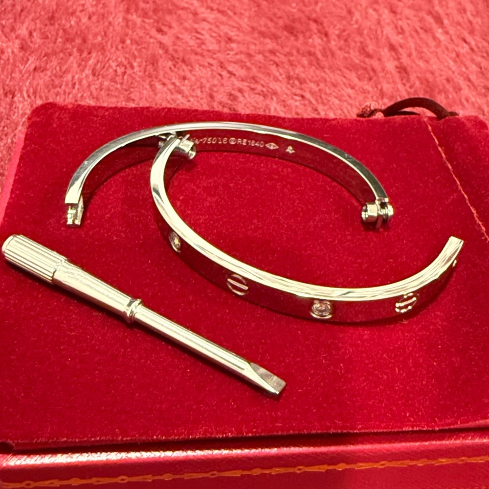 🌟New Gold Plated Stainless Steel Love Screw Driver Bracelet Bangle - Picture 8 of 8